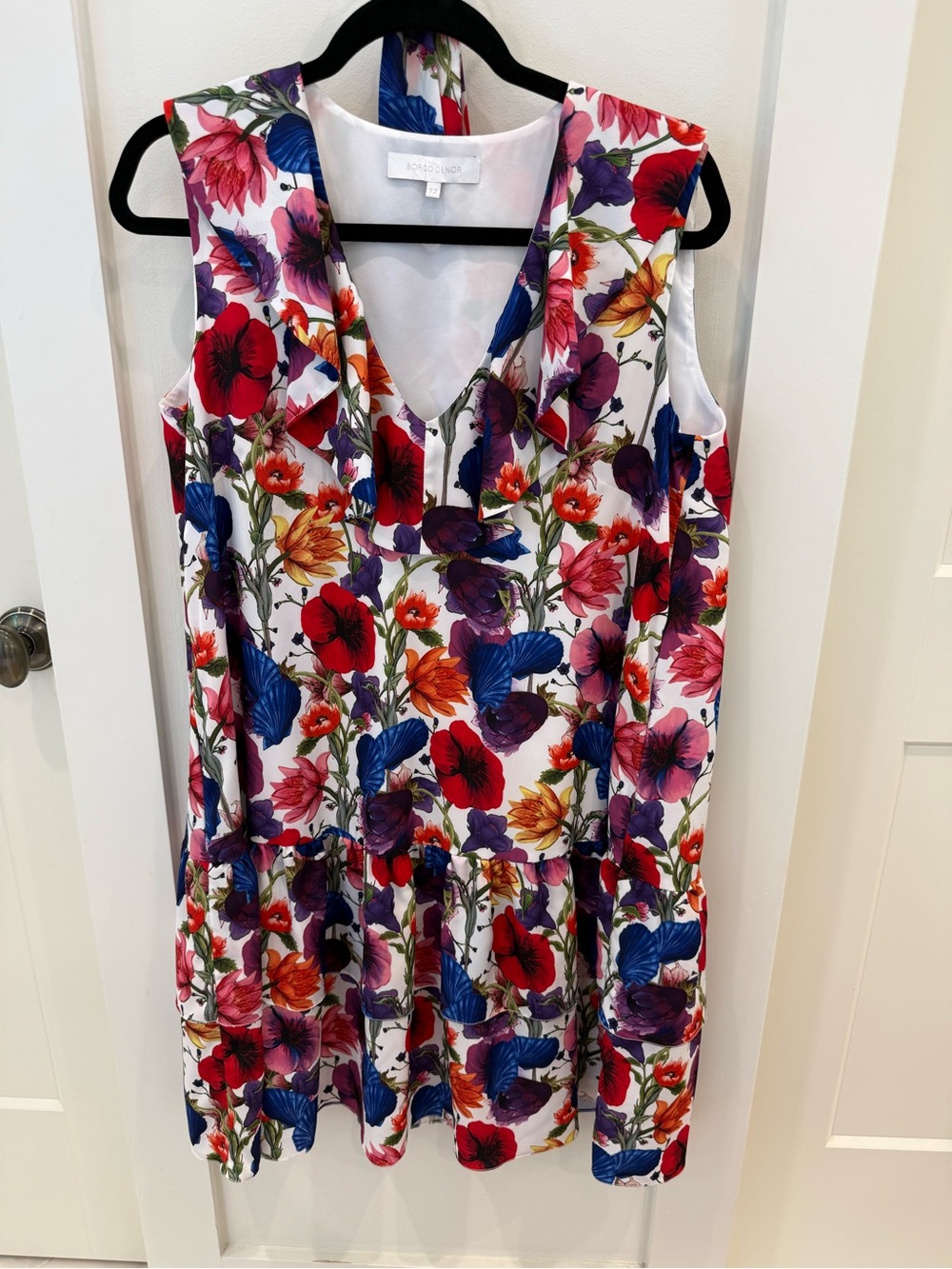 Borgo de Nor floral sleeveless dress